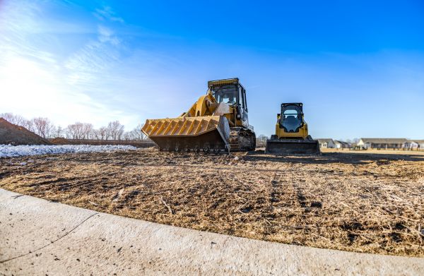 Parking Lot Land Clearing in Noblesville